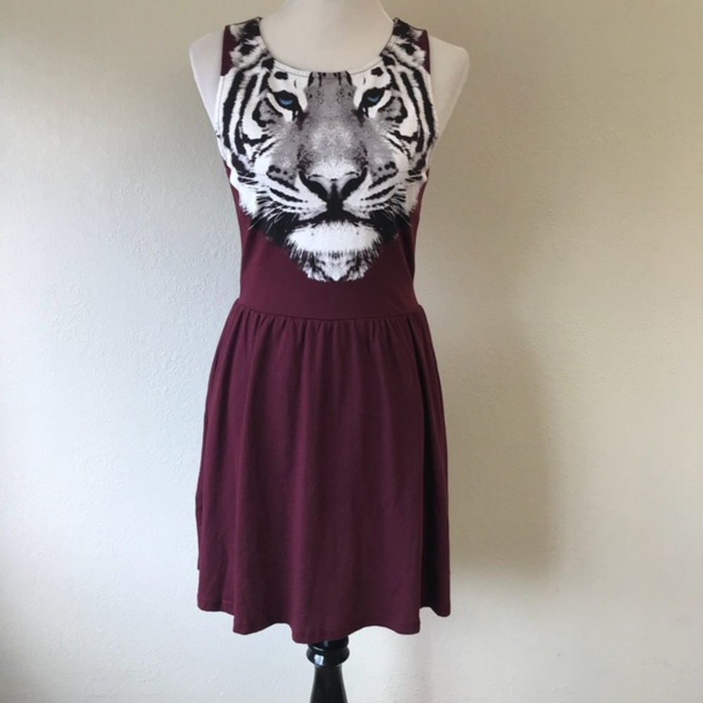 Forever 21 - Maroon Tiger Dress